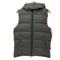 メンズビギ MENS BIGI ESSENTIAL GARMENT FRENCH DOWN ヘリンボーン ダブルジップ ダウンベスト メンズ JPN:M