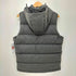 メンズビギ MENS BIGI ESSENTIAL GARMENT FRENCH DOWN ヘリンボーン ダブルジップ ダウンベスト メンズ JPN:M