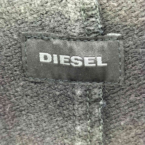 ディーゼル DIESEL 00s Y2K レザー 切替 ストレッチ ダブルライダースジャケット レディース