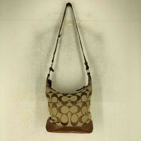 コーチ COACH シグネチャー ショルダーバッグ signature shoulder bag メンズ