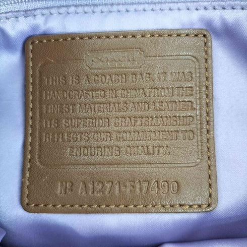 コーチ COACH シグネチャー ショルダーバッグ signature shoulder bag メンズ