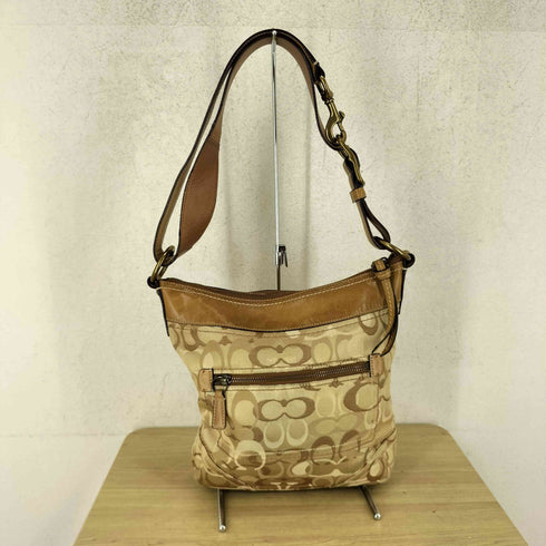 コーチ COACH シグネチャー ショルダーバッグ signature shoulderbag レディース
