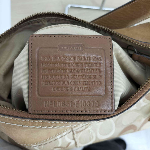 コーチ COACH シグネチャー ショルダーバッグ signature shoulderbag レディース