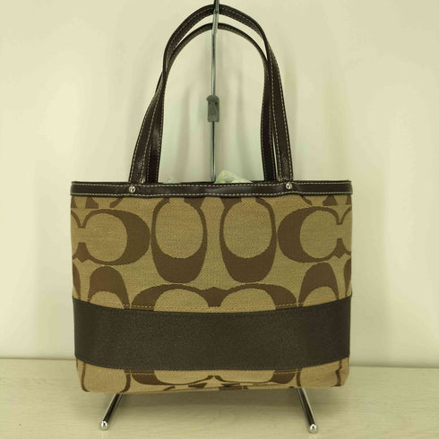 コーチ COACH シグネチャー ミニ トートバッグ signature mini tote bag レディース