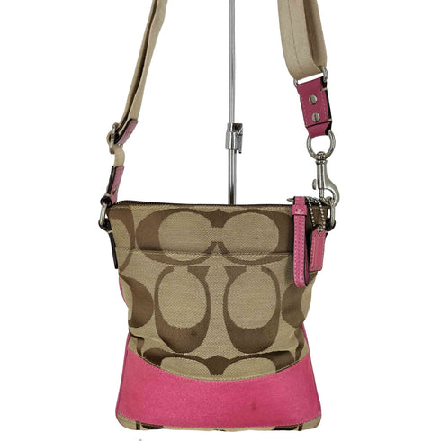 コーチ COACH シグネチャー ミニショルダーバッグ signature shoulder bag メンズ