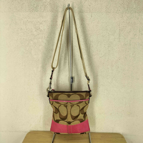 コーチ COACH シグネチャー ミニショルダーバッグ signature shoulder bag メンズ