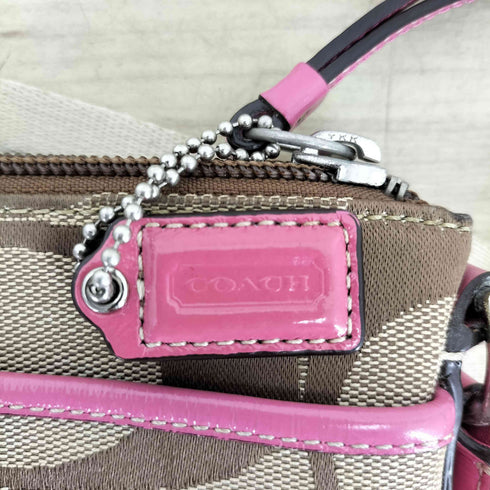 コーチ COACH シグネチャー ミニショルダーバッグ signature shoulder bag メンズ