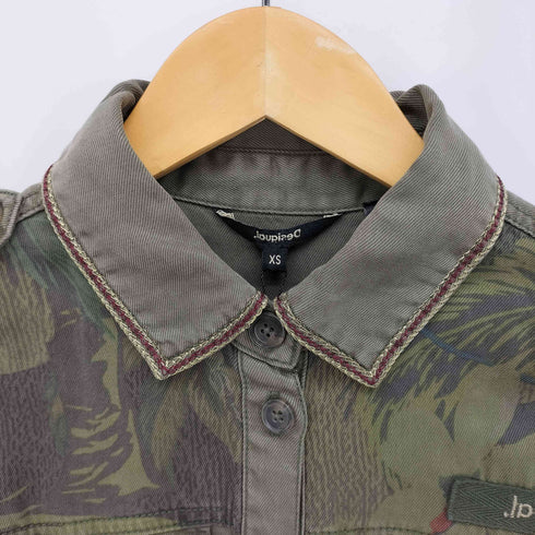 デシグアル Desigual デニムシャツ長袖 CAMOFLOW レディース import:XS