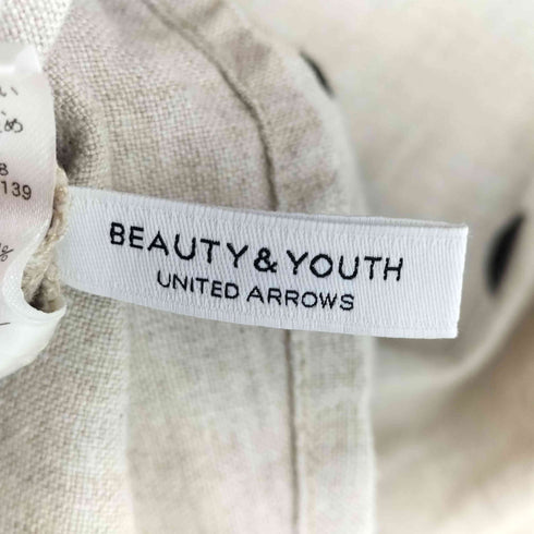 ビューティーアンドユースユナイテッドアローズ BEAUTY & YOUTH UNITED ARROWS リネンドットフレアロングスカート レディース M