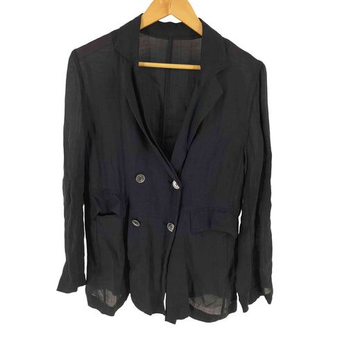スローブイエナ SLOBE IENA 24SS リネン ダブルブレスト ジャケット レディース FREE