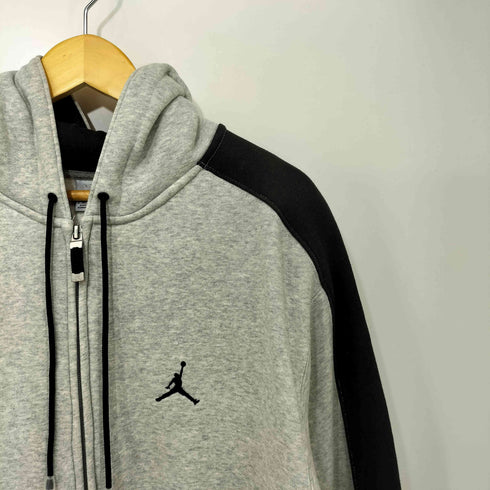ジョーダンブランド JORDAN BRAND OLD ジャンプマン刺繍 ダブルジップ ジップアップ パーカー メンズ import:XL