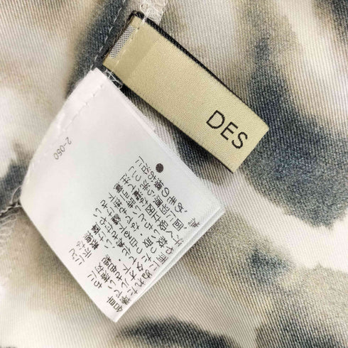 デプレ DES PRES シルク100 総柄ワンピース レディース JPN:1