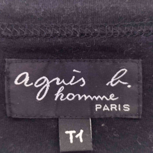 アニエスベーオム Agnes b.homme ロゴプリントクルーネックTシャツ メンズ T1