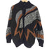 I.B. DIFFUSION 90S 香港製 ウール混 ラメ スタンドカラーカーディガン メンズ import:M