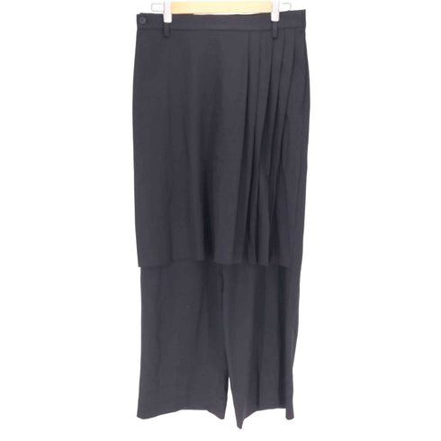 ザラ ZARA プリーツスカート レイヤードパンツ レディース 38