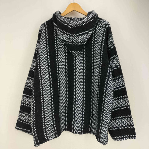 バハジョー BAJA JOE ストライプ柄 メキシカンパーカー メンズ import:XL
