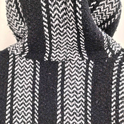 バハジョー BAJA JOE ストライプ柄 メキシカンパーカー メンズ import:XL
