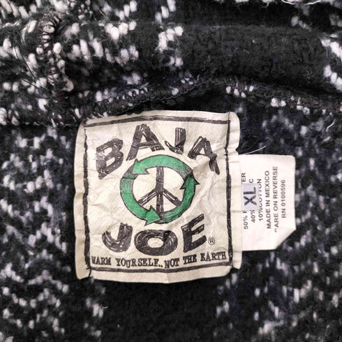 バハジョー BAJA JOE ストライプ柄 メキシカンパーカー メンズ import:XL