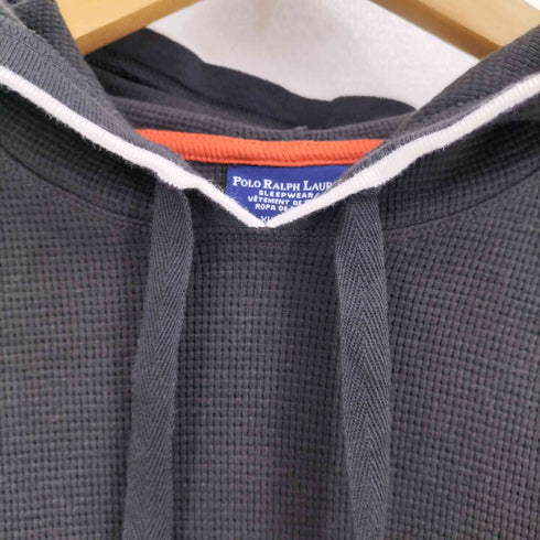 ポロバイラルフローレン Polo by RALPH LAUREN SLEEPWEAR スモールポニー サーマルプルオーバーパーカー メンズ import:XL