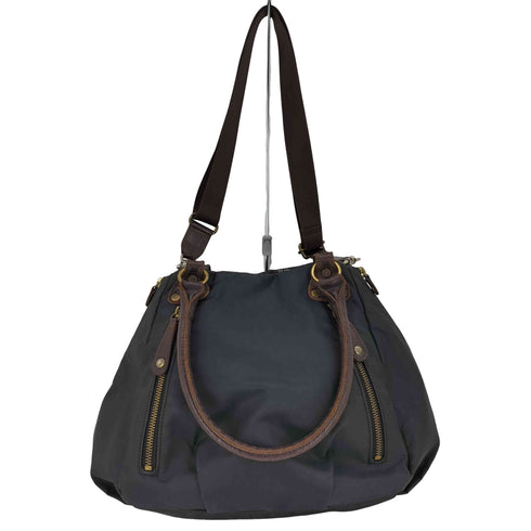 ラシット russet レザーハンドル ナイロン 2WAYバッグ レディース