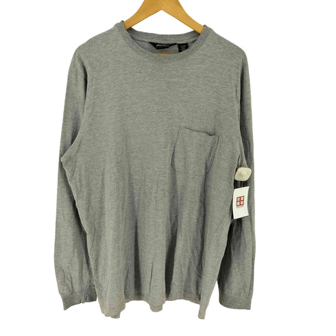 エディーバウアー Eddie Bauer 00s コットン ポリエステル ポケット ロングスリーブ Tシャツ メンズ TALL L