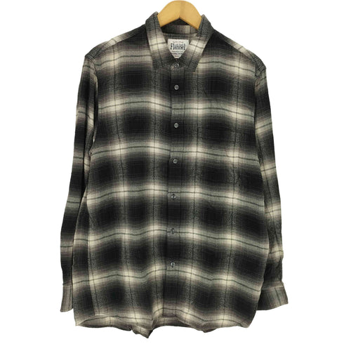 グローバルワーク GLOBAL WORK SOFT TOUCH FLANNEL やわらかリッチネルシャツ メンズ JPN:XL