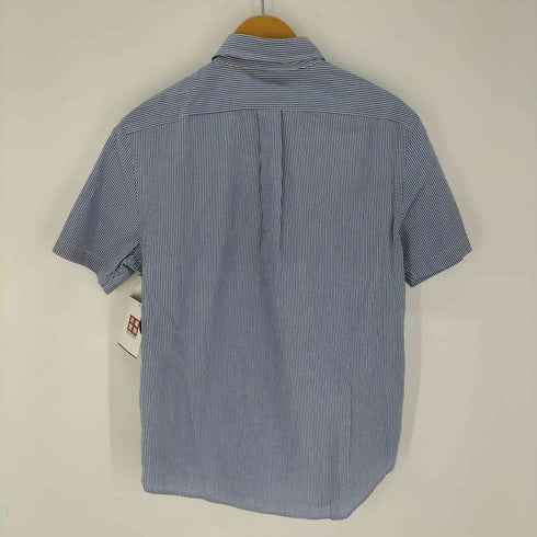 ポロラルフローレン POLO RALPH LAUREN CLASSIC FIT GUARANTEED TO WRINKLE シアーサッカー ボタンダウン 半袖シャツ メンズ import:S