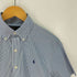 ポロラルフローレン POLO RALPH LAUREN CLASSIC FIT GUARANTEED TO WRINKLE シアーサッカー ボタンダウン 半袖シャツ メンズ import:S