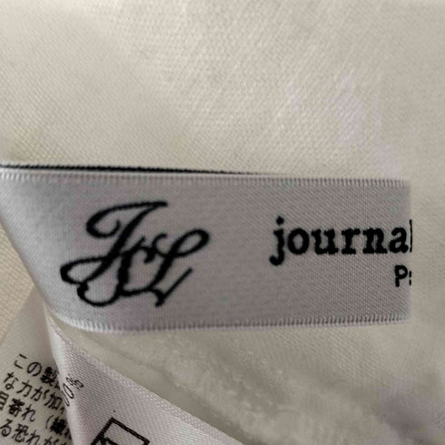 ジャーナルスタンダードラックス JOURNAL STANDARD LUXE フレンチリネン フリルパフブラウス レディース