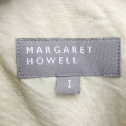 マーガレットハウエル MARGARET HOWELL ドットカラー コットン シャツ レディース JPN:1
