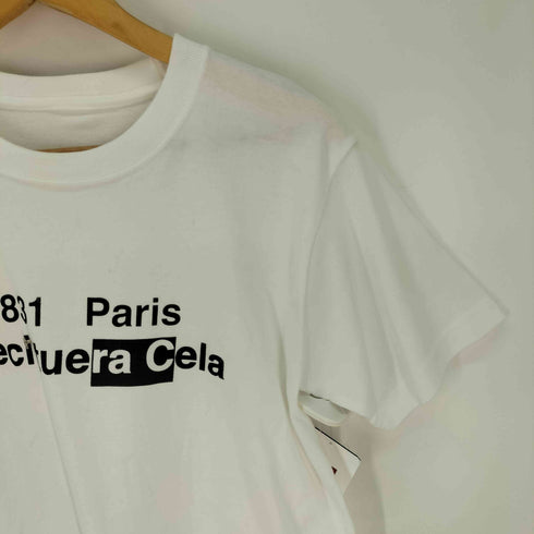 ceci tuera cela ロゴプリント スタッズ Tシャツ メンズ