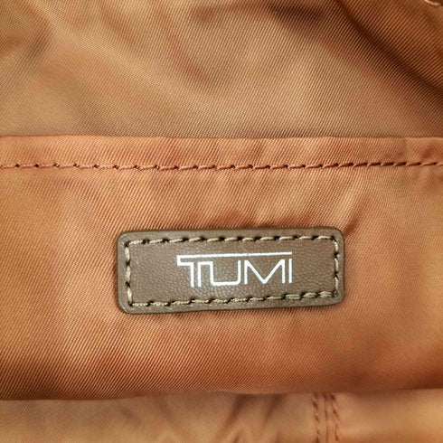 トゥミ TUMI レザーハンドル ナイロントート レディース