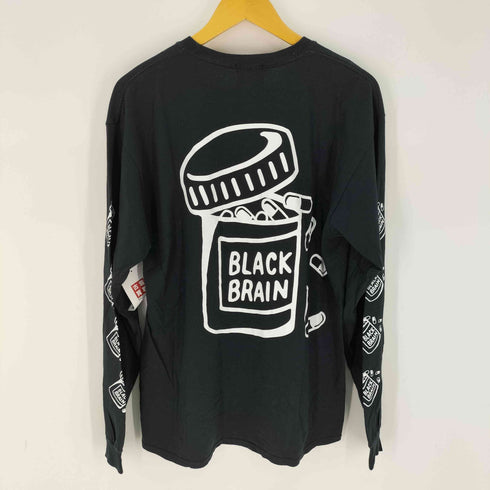 ブラックブレイン BLACK BRAIN プリント ロングスリーブTシャツ メンズ JPN:L