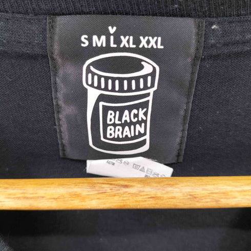ブラックブレイン BLACK BRAIN プリント ロングスリーブTシャツ メンズ JPN:L