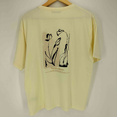 hellam×pinmyself フラワーアートTシャツ レディース FREE