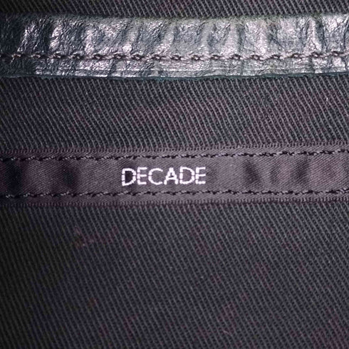 ディケイド DECADE レザーワンショルダーバッグ Y2K メンズ