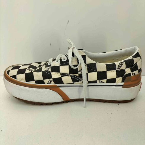 バンズ VANS ERA STACKED エラ スタック チェッカーフラッグ 厚底 メンズ JPN:26