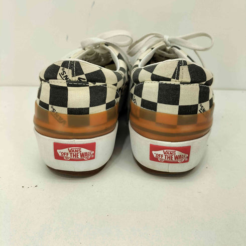 バンズ VANS ERA STACKED エラ スタック チェッカーフラッグ 厚底 メンズ JPN:26