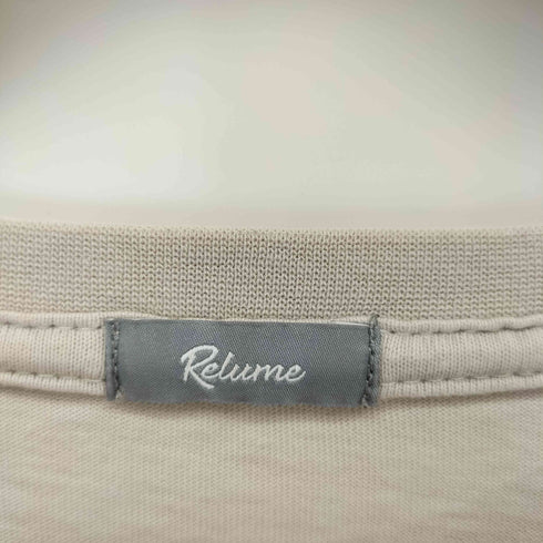 ジャーナルスタンダードレリューム JOURNAL STANDARD relume レイヤードロングスリーブシャツ レディース JPN:L