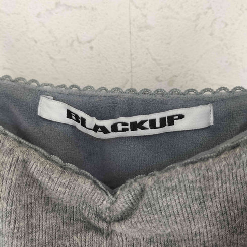 BLACKUP ブラックアップ フロントシャーリング キャミソール レディース