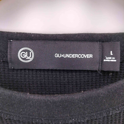 ジーユー GU ドライワッフルT メンズ JPN:L
