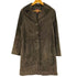 エディーバウアー Eddie Bauer SEATTLE SUEDE リアルレザー スウェード コート レディース import:M