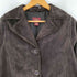 エディーバウアー Eddie Bauer SEATTLE SUEDE リアルレザー スウェード コート レディース import:M
