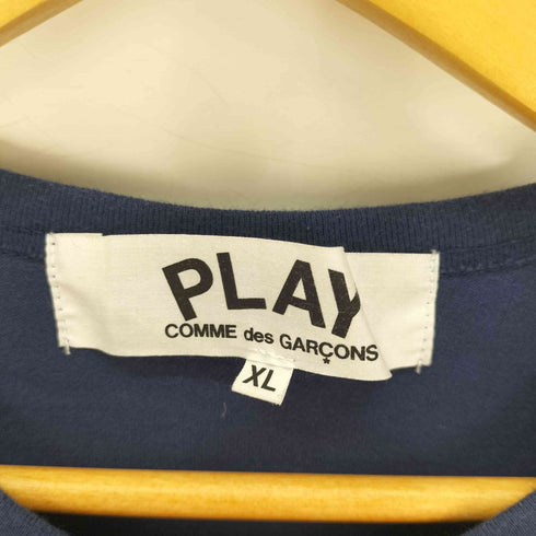 プレイコムデギャルソン PLAY COMME des GARCONS ハートプリント エンブレムワッペン Tシャツ メンズ JPN:XL
