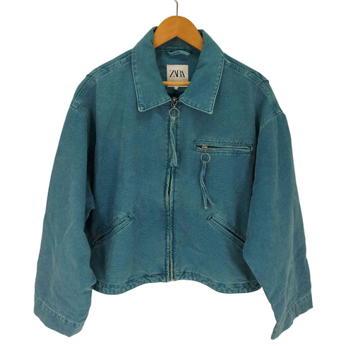 ザラ ZARA BOXY FIT DENIM JAKET ボディ フィット デニムジャケット メンズ import:M