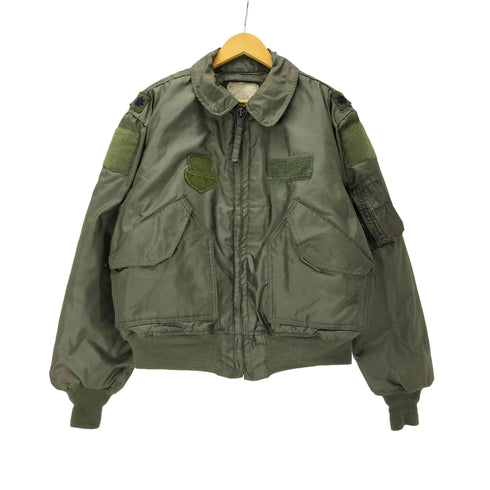 ユーエスエアーフォース U.S. AIR FORCE 80S CWU-45/P フライト ジャケット SCOVILL ジップ vintage ヴィンテージ メンズ EXTRA LARGE(46-48)