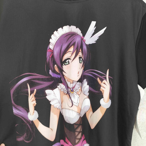 アニメ キャラクター プリント 半袖 Tシャツ メンズ L
