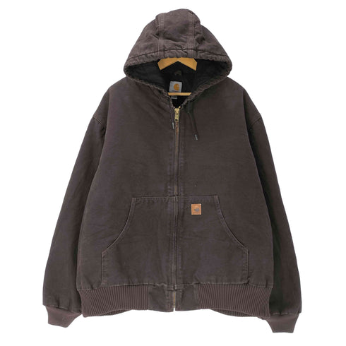 カーハート Carhartt ACTIVE JACKET アクティブジャケット ウォッシュド加工 サンドストーン ダック地 メンズ 2XL