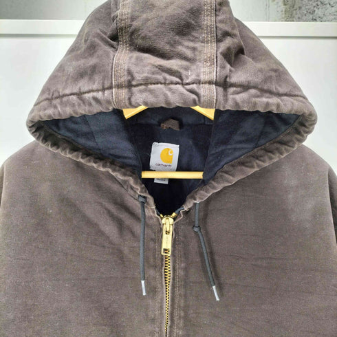 カーハート Carhartt ACTIVE JACKET アクティブジャケット ウォッシュド加工 サンドストーン ダック地 メンズ 2XL