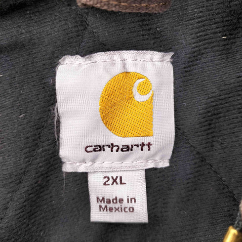 カーハート Carhartt ACTIVE JACKET アクティブジャケット ウォッシュド加工 サンドストーン ダック地 メンズ 2XL